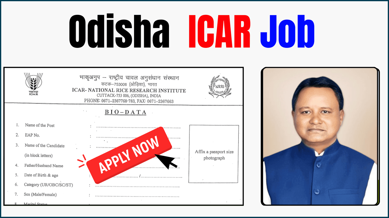 ODISHA LATEST JOB